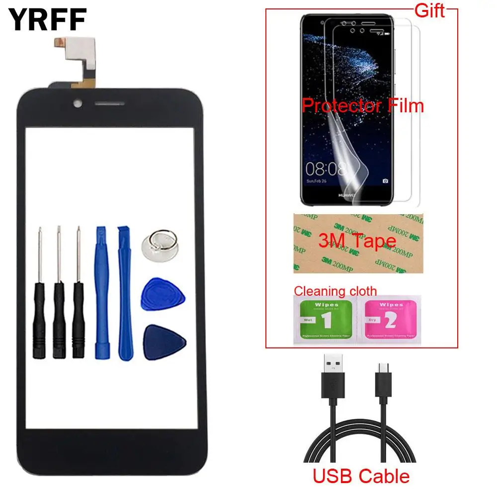 

5.0'' Mobile Touch Screen Digitizer For ZTE Blade L4 Touch Panel Glass For ZTE Blade L4 A460 Touchscreen Sensor Gift