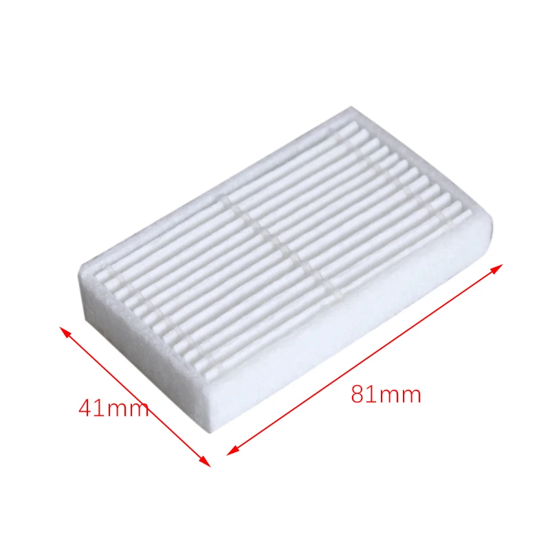 

New 5pcs Filters + 10pcs Side Brushes For Haier T320 T321 T325 Vacuum Cleaner Parts