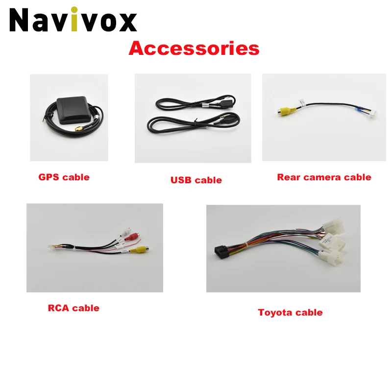 Navivox " Android 8,1 4 ядра 2Din автомобильный медиаплеер для Corolla E120 Toyota RAV4 Hilux Fortuner Innova Prado без DVD