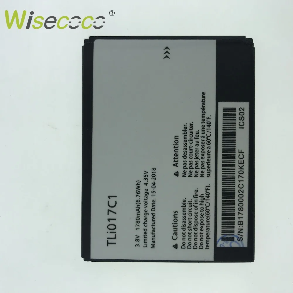 WISECOCO 5 шт. TLI017C1 батарея для Alcatel One Touch PIXI 3 4,5 4," 5019D 5017D 5017A 5017X5017 5027B телефон+ номер отслеживания