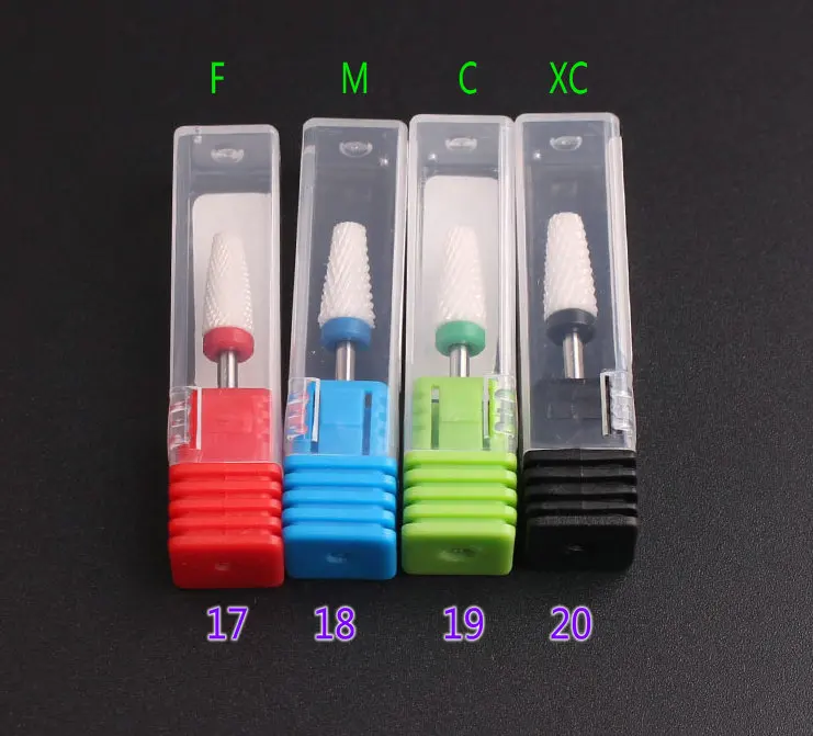 Milling Cutter For Manicure Ceramic Nail Drill Bits Manicure Machine Accessories Rotary Electric Nail Files Nail Art Tools -