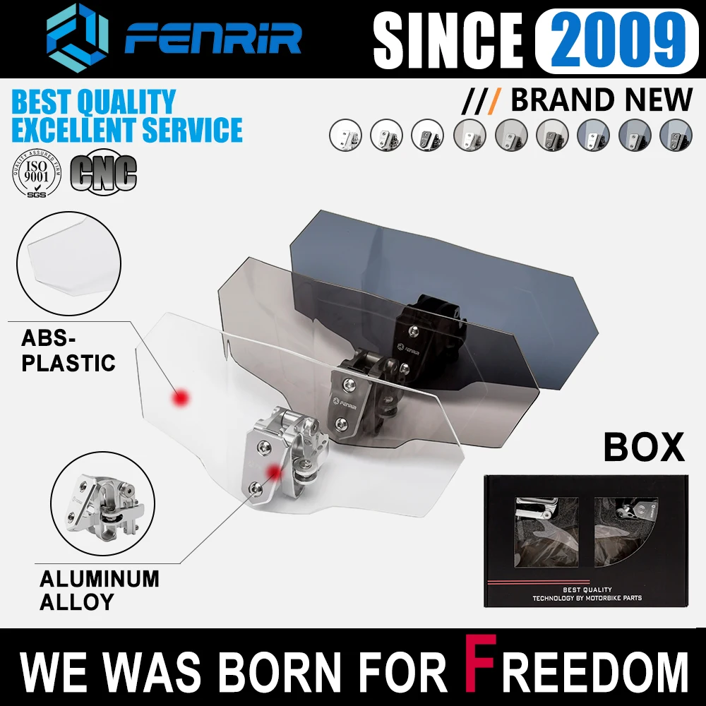 Skup Motocykl deflektor wiatrowy szyba przednia szyba do BMW r 1200 gs honda vfr 800 Yamaha kawasaki versys 650 Triumph Benelli KTM