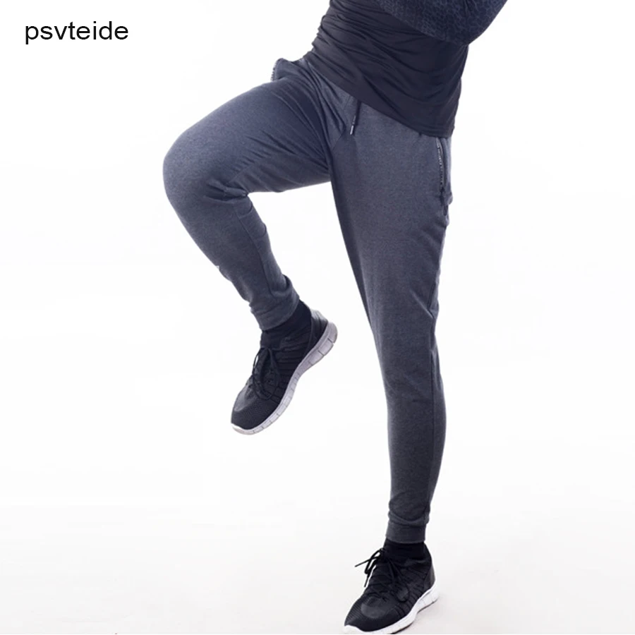 

Men's sports pants trousers Bodyboulding legging workout lifting Pants fitness male Sports trousers gym motion pants for Running