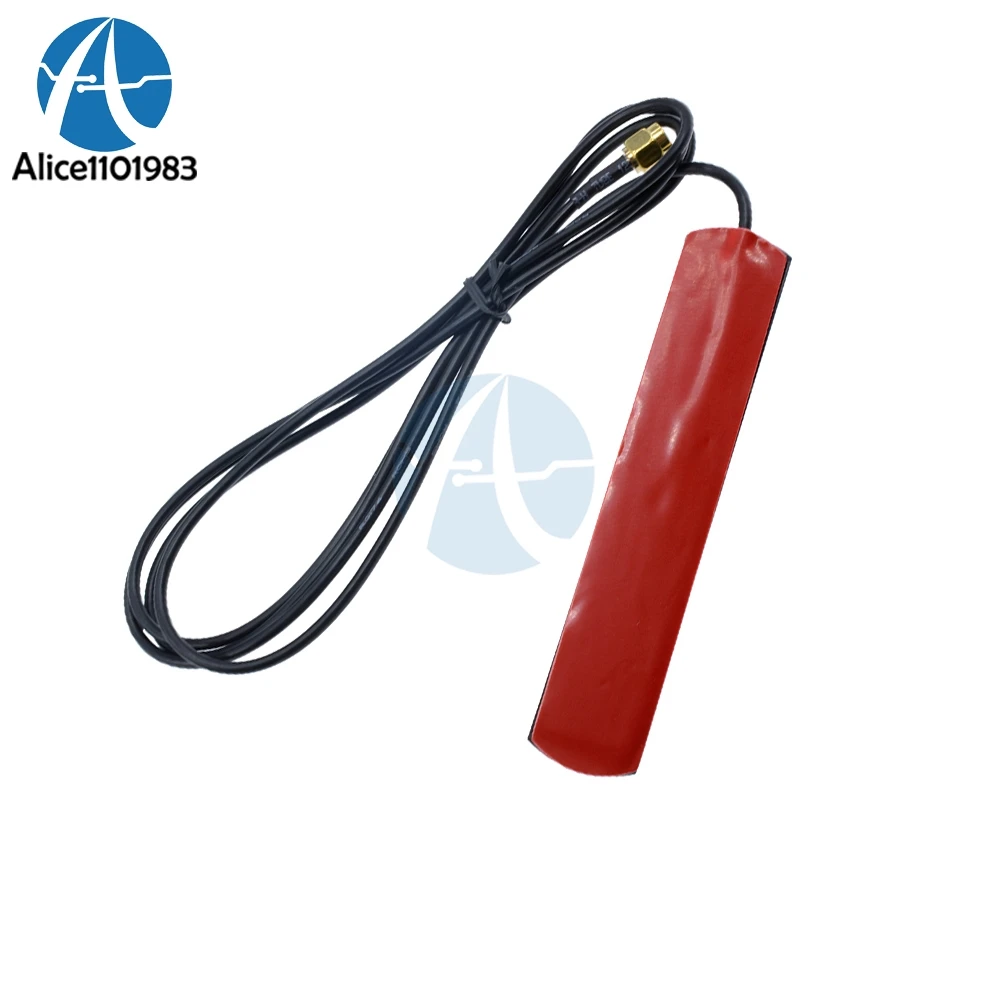 

GPRS GSM Antenna 433Mhz 2.5dbi Cable SMA Male Universal DAB Patch Aerial 433MHz 5W
