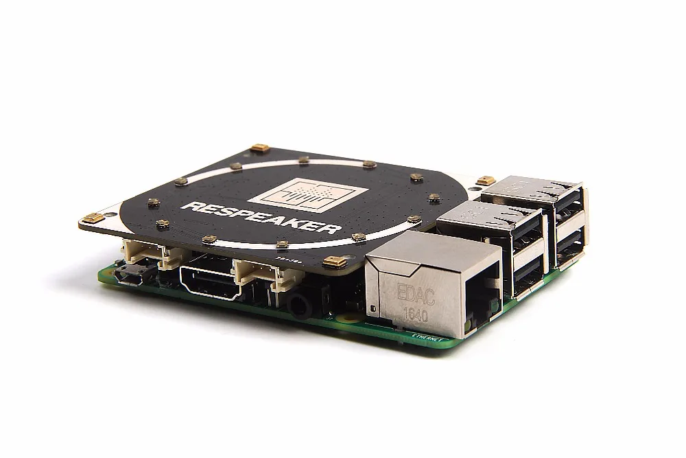 ReSpeaker 4-Mic Array for Raspberry Pi2_