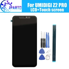 6,2 дюймов UMIDIGI Z2 PRO ЖК-дисплей+ сенсорный экран протестированный ЖК-дигитайзер стеклянная панель Замена для UMIDIGI Z2 PRO