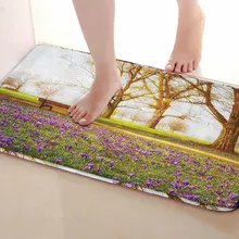 Лавандовый Стиль Коврик для ванной комнаты, смешной Противоскользящий коврик для ванной, занавески для душа s аксессуары, соответствующие вашей душевой занавеске