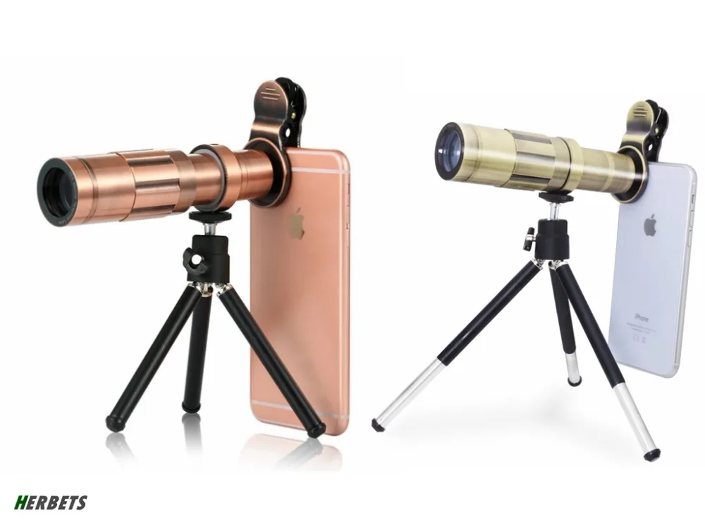 

Universal HD Mobile Phone 20X Zoom Telescope Camera Lens for iPhone Samsung Huawei with Tripod