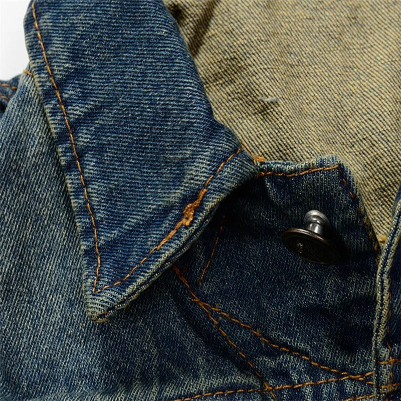 2019 горячая Распродажа Джинсовый жилет мужской ковбойский бренд без рукавов куртка мужская рваная джинсовая куртка мужской джинсовый