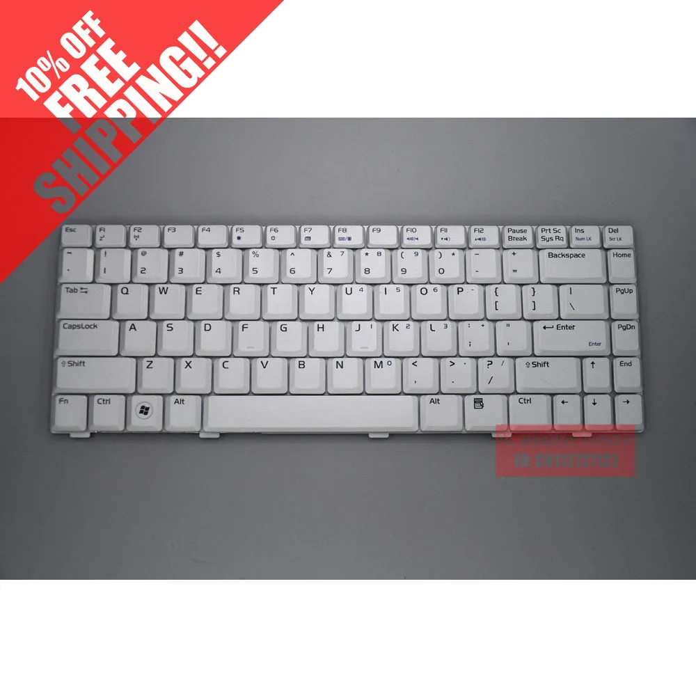 Клавиатура серебристо-черная для Asus F8 F8S X80 X81 Z99S Z99N F8P N81 N81V | Компьютеры и офис
