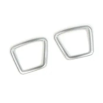 

Car A pillor Speaker Cover Frame Molding Trim ABS Matte For Ford F150 2015-2017