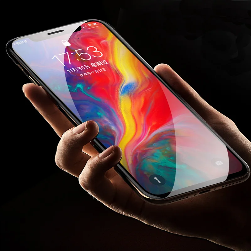 Защитное стекло Rovtop 9D для IPhone 6 S 7 8 Plus Защита экрана X XS XR Max 9 H закаленное на