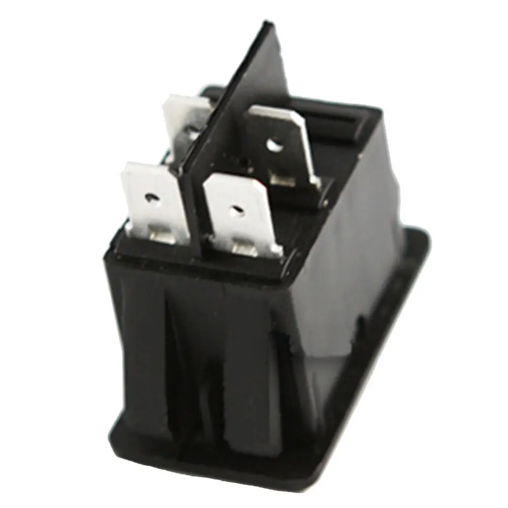 Универсальная кнопка для включения противотуманных фар. 4 Pin 12V 35A. Красная диодная