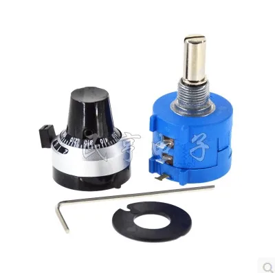 1 компл. 3590S-2-103L 3590S 10K Ом точный многооборотный потенциометр 10 колец регулируемый