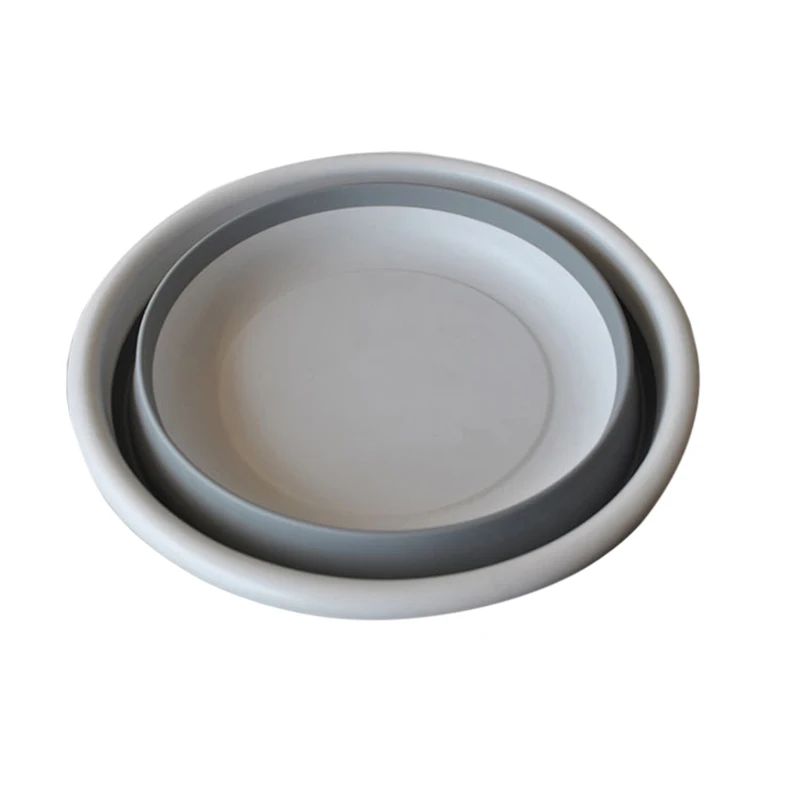 

Newly Multipurpose Collapsible Round Washing Up Bowl Basin Outdoor Travel Camping Hiking Water Bucket