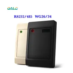 Proxi RFID Card Reader без клавиатуры WG26/34 доступа Управление RFID считыватель РФ EM Двери Считыватель карточек доступа индивидуальные RS232/485