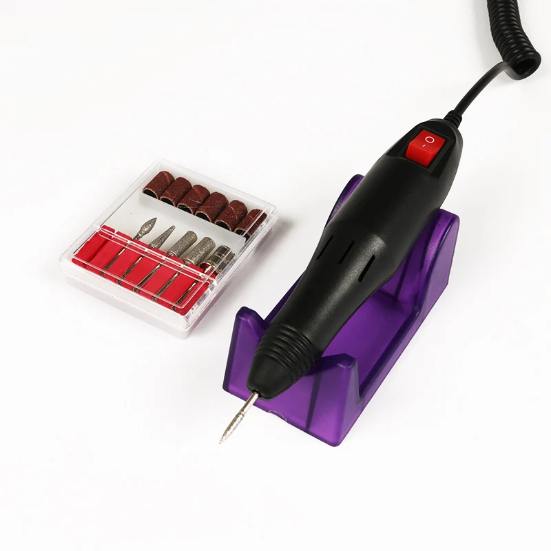 

Professional Electric Acrylic Nail Drill File Machine Kit Bits Manicure EU US Plug OR88