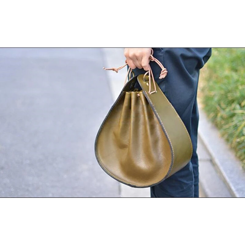 Leather sewing template 1set Acrylic Stencil Template DIY Leather Handmade Craft Women Handbag Shoulder Bag Sewing Pattern 19*16*8cm