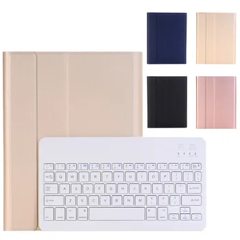 

MOSUNX Ultra -Thin Leather Case 9.7inch Tablet Case Slim Shell Smart Stand Cover With Bluetooth Keyboard For iPad 2,3,4 L0705 #D