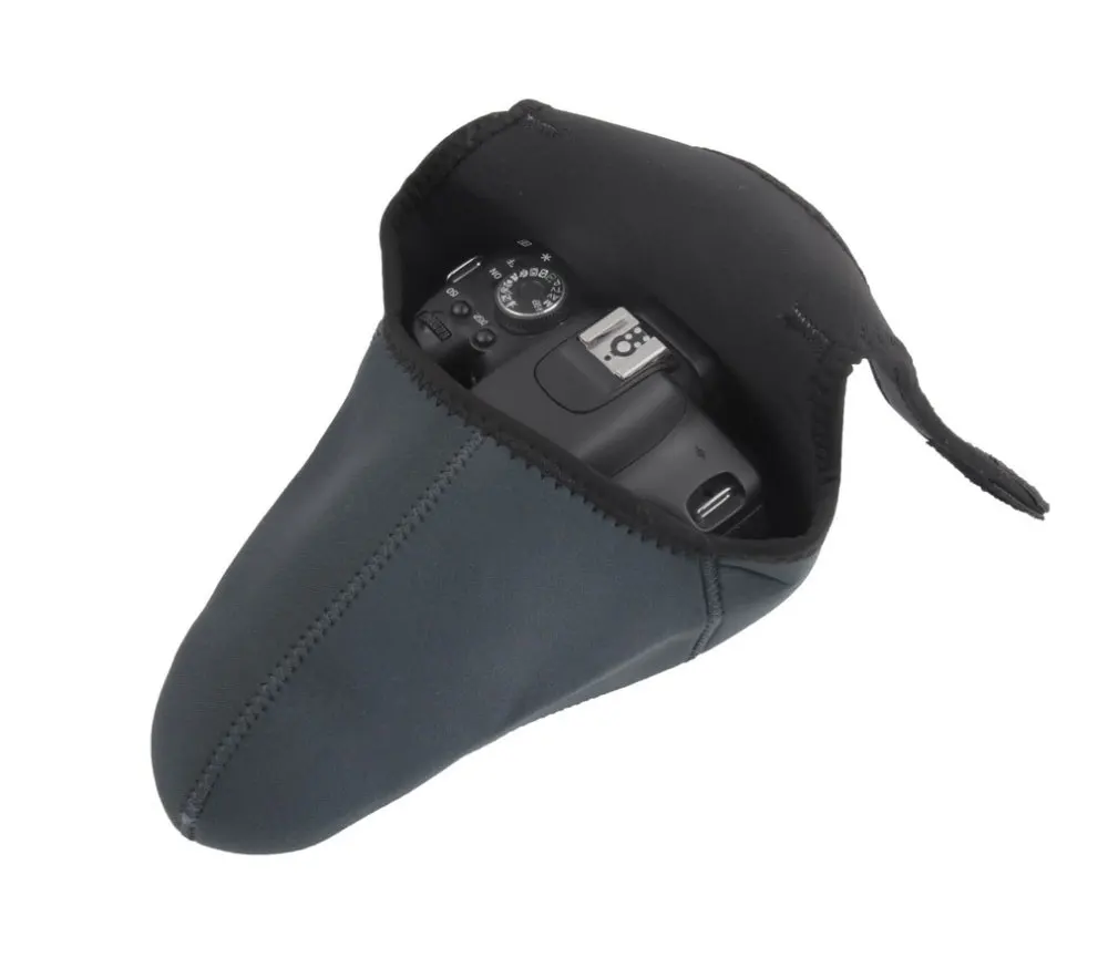 Neoprene Waterproof Soft Camera Liner Bag Case Pouch Bag Package Protector For Nikon D90 D700 D7100 Canon 6000 650D 700D Camera DSLR LS (4)