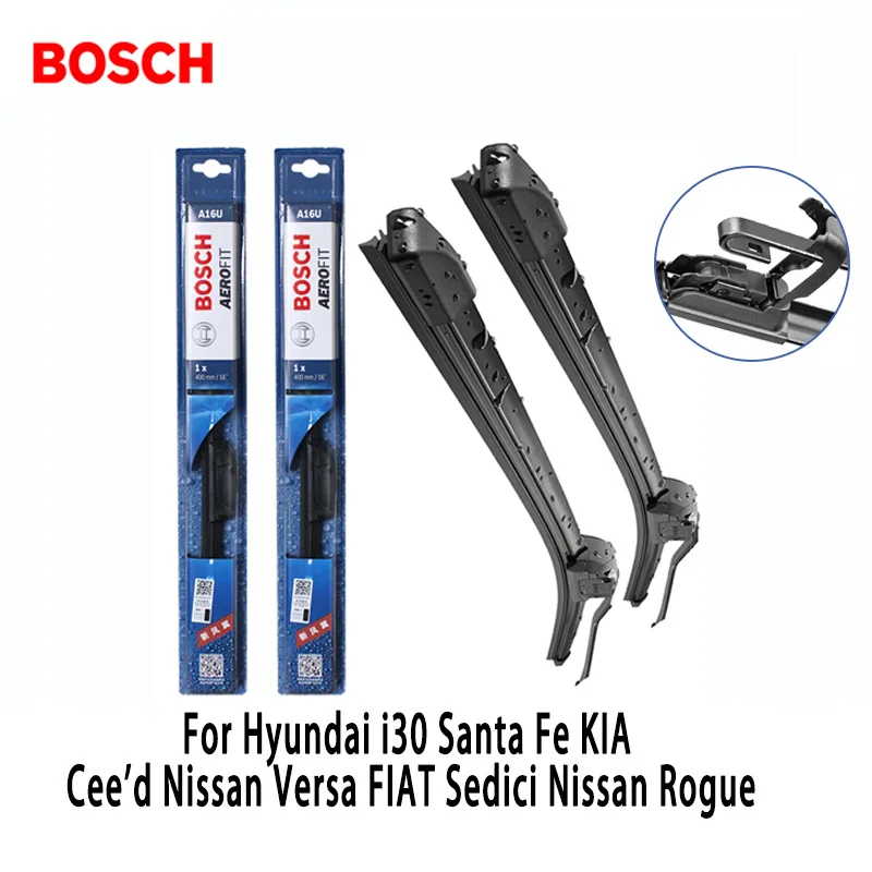 Buy 2pieces/set Bosch Wiper Blades For Hyundai i30
