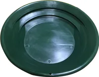 Золотая лихорадка сковорода просеивания классификатор Экран просевная миска 15-дюймовый подземный детектор металла вспомогательных средств в комплекте для отмывки золота в ковше - изображение