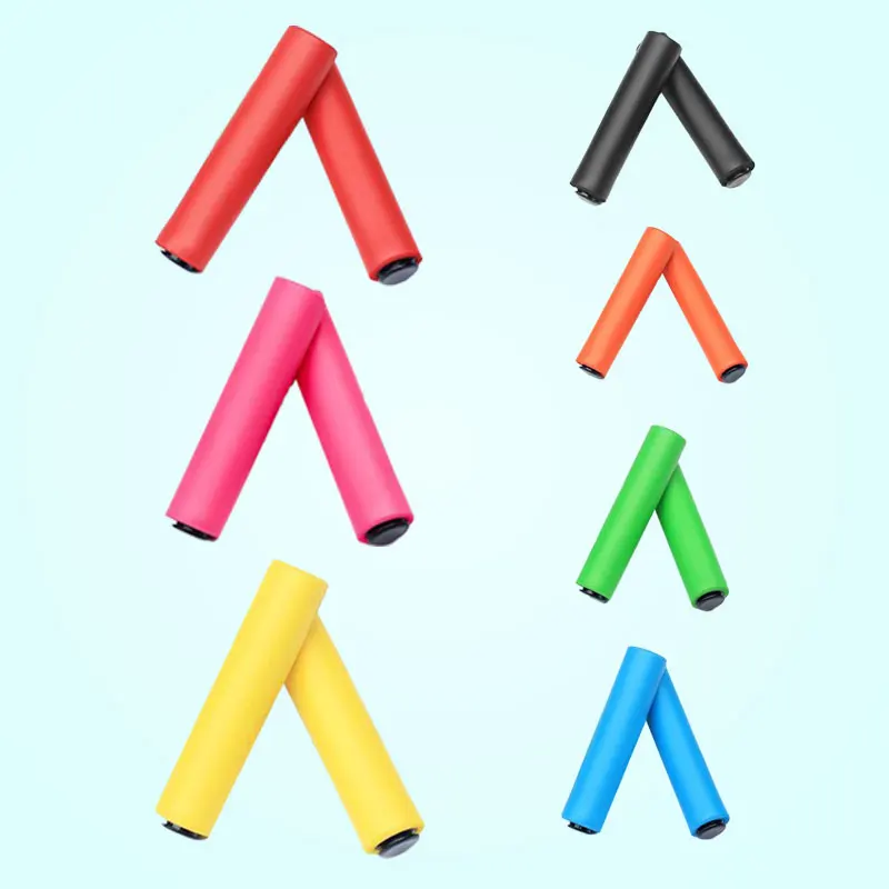 

1Pair UltraLight Silicone Non-Slip Bike Bicycle Soft Foam Handlebar Grip Cover