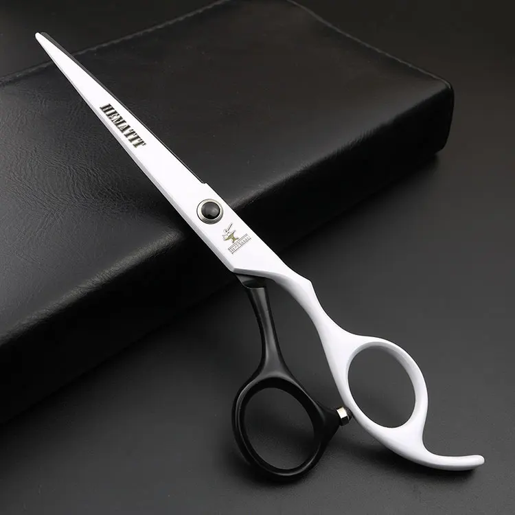 Профессиональные Парикмахерские ножницы дневной деревянный дизайн 6 дюймов ножницы для волос черный и белый Парикмахерские ножницы набор