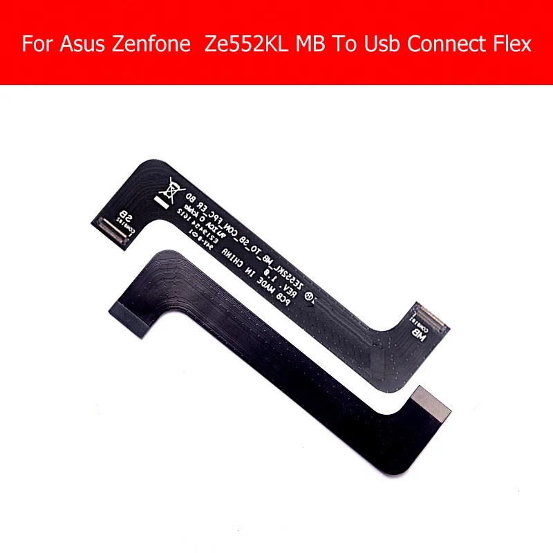 100% Geniune USB зарядное устройство для материнской платы гибкий кабель Asus zenfone 3 ZE552KL