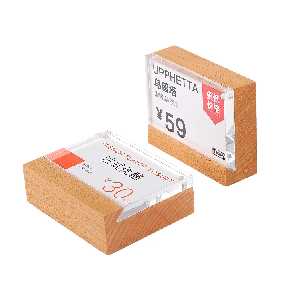 2018 hot selling A5 menu holder board display stand