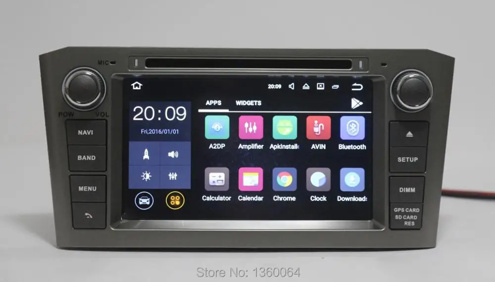 Nedehe 2G ram четырехъядерный Android 9,0 автомобильный DVD для Toyota Avensis 2003 2004 2005 2006 2007 2008 автомобильный радио головное устройство gps навигация