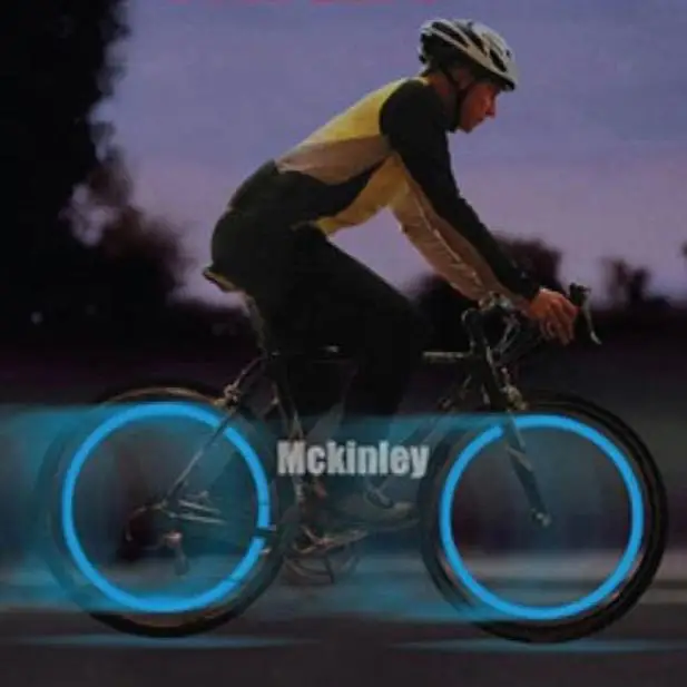 Flash Deal Brand New Bike Bicycle Cycling Spoke Wire Tire Tyre Wheel Super LED Bright Lamp luces luz bicicleta running lights Wholesale 4