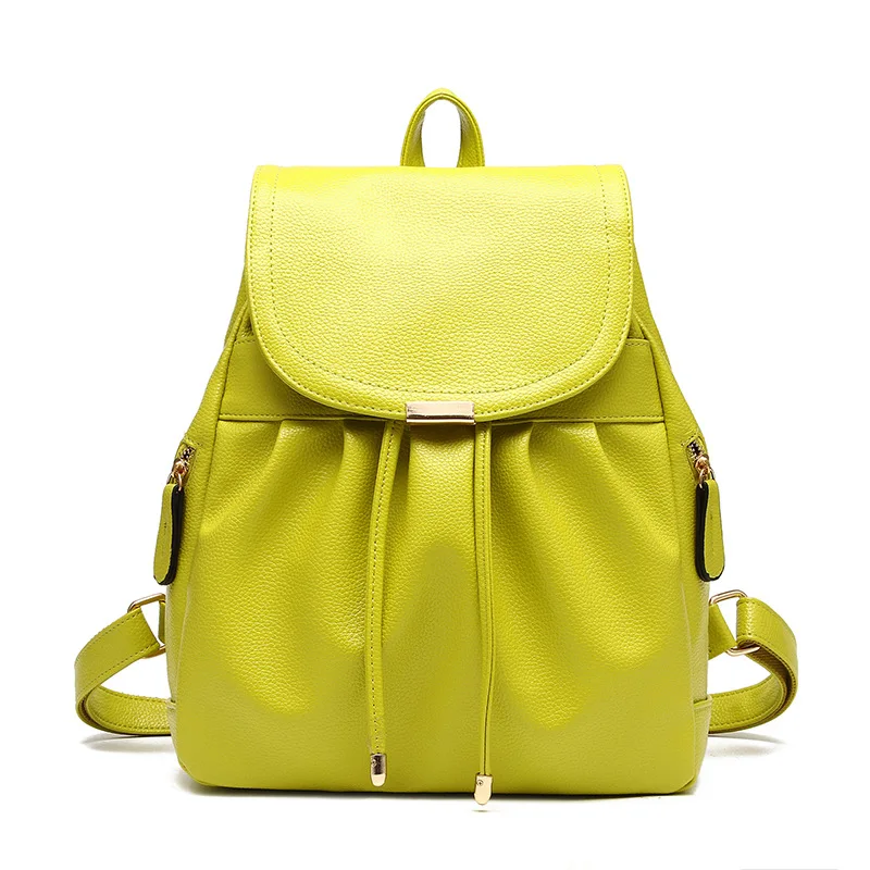 pu leather backpack womens
