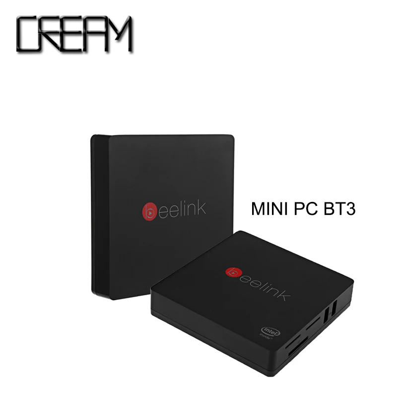  Intel Atom x5-z8300 Beelink BT3 mini pc set top Intel HD Graphic windows 10 2.4G+5.8G wifi BT4.0 HDMI2.0 1000M LAN smart tv box 