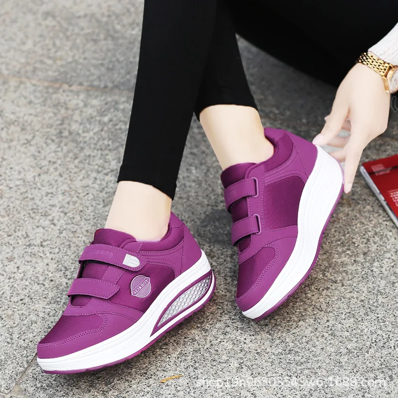 Г., 4 цвета, весенняя обувь женская обувь на платформе Mujer, обувь для фитнеса женская обувь для похудения