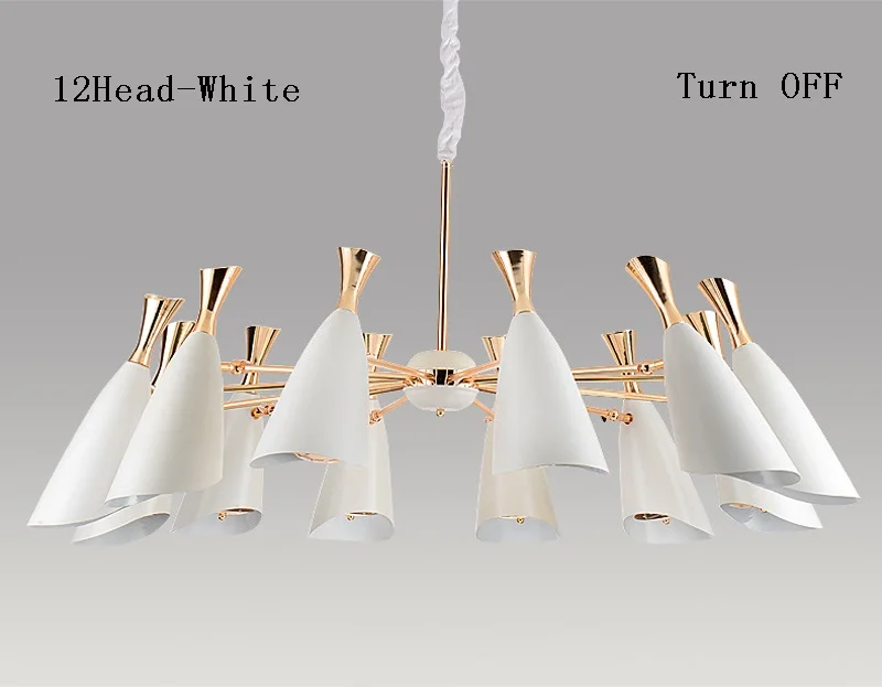 Modern pendant lights led  AC90-260V Muticolor Iron shade hanging lights  pendente foyer9