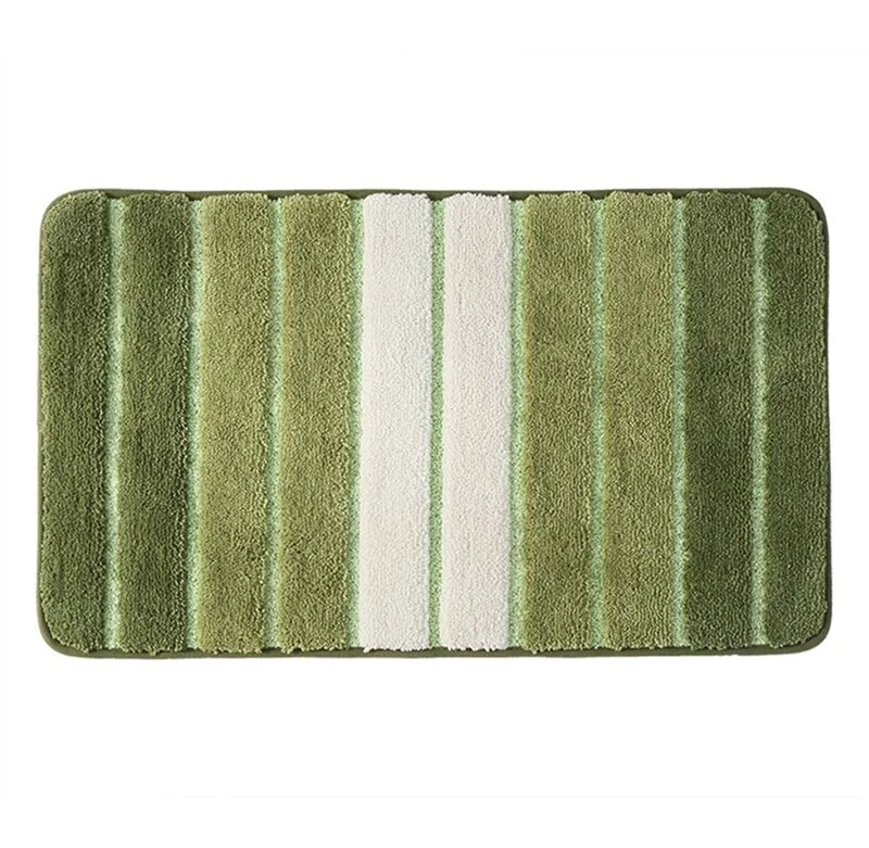 VOZRO коврик для ванной комнаты, коврик для туалета, коврик из силикона Banheiro, аксессуары для украшения дома, современные аксессуары, Cama Mesa E - Цвет: Green