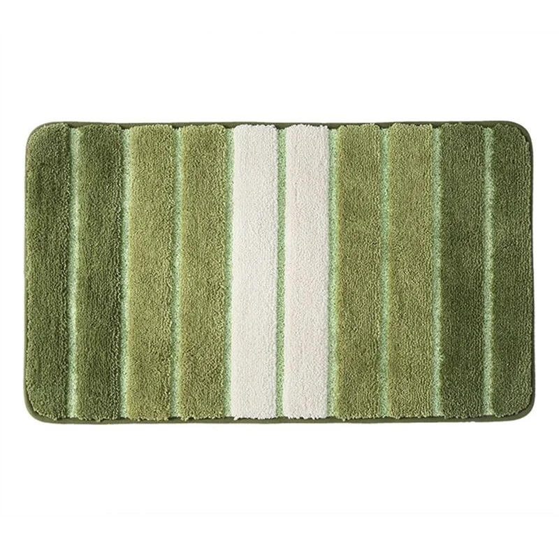 Green VOZRO коврик для ванной комнаты, коврик для туалета, коврик из силикона Banheiro, аксессуары для украшения дома, современные аксессуары, Cama Mesa E - Цвет: Green