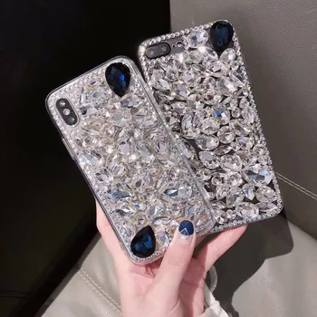 

Luxury Crystal Case For Oneplus 5 1+5 5T 3 One Plus 3T 1+3 diamond Lady case DIY Luxury Girl Bling Crystal Rhinestone Hard
