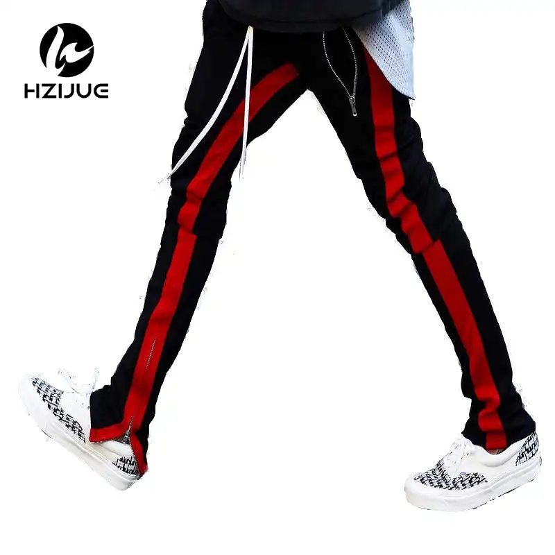 womens track pants with ankle zipper
