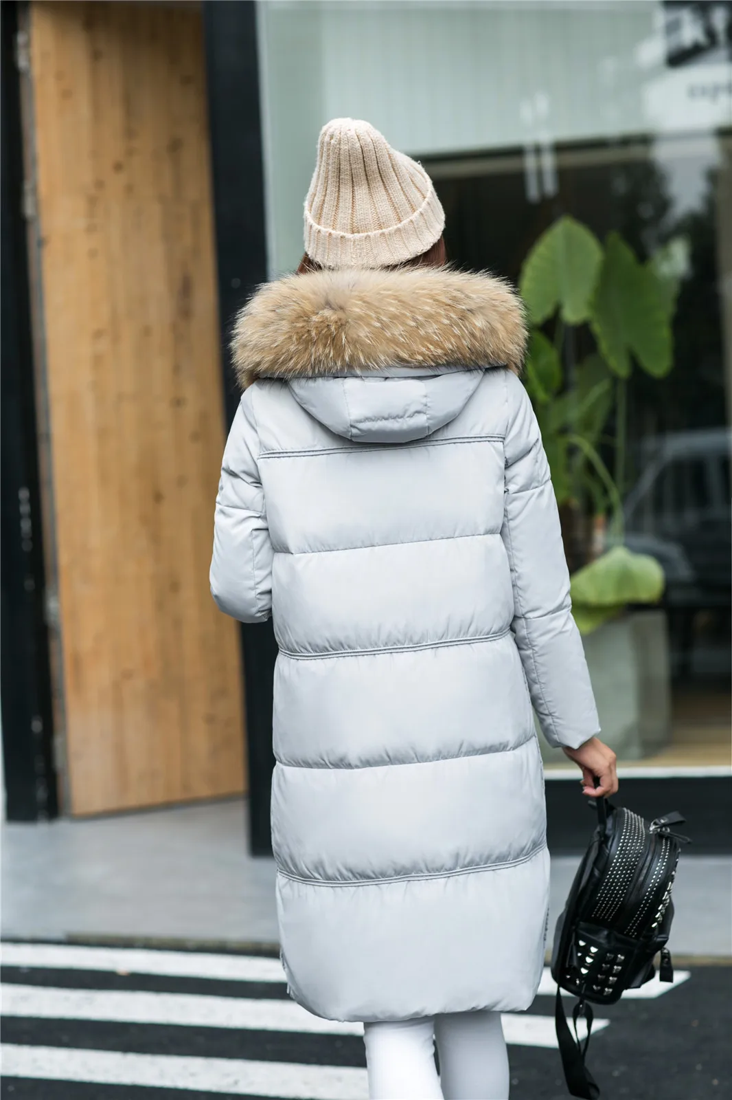 Женская зимняя куртка, Повседневная модная женская утепленная парка с меховым воротником и капюшоном, Женское пальто, брендовая парка размера плюс S-5XL
