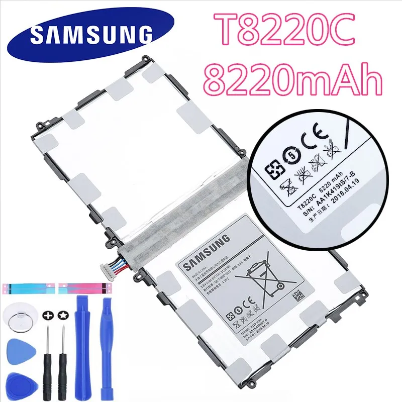 8220 мА/ч мощный деловая батарея T8220E T8220C T8220U для samsung GALAXY Note 10 1 SM P600 P601 P605 P607 T520