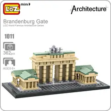 LOZ Building Blocks Mini Architectural Models of Famous Buildings Brandenburg Gate Model Brick Educational font b