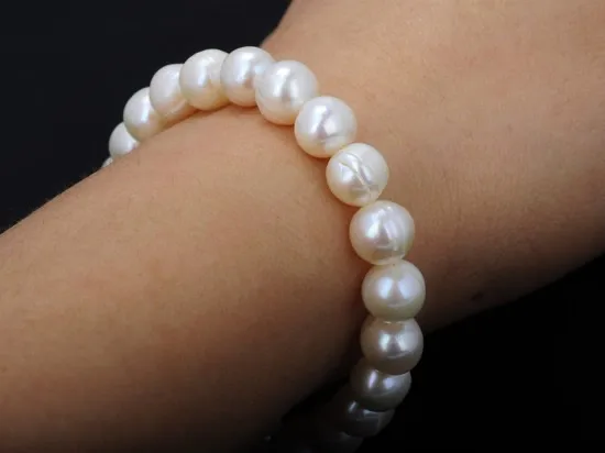 Fashion Opal /& White Fresh Water Pearl Cluster Bracelets Bangle