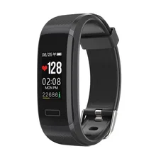 Смарт-браслет на запястье 0,96 дюйма цветной экран монитор артериального давления умный Браслет монитор сердечного ритма для xiaomi iPhone смартфон