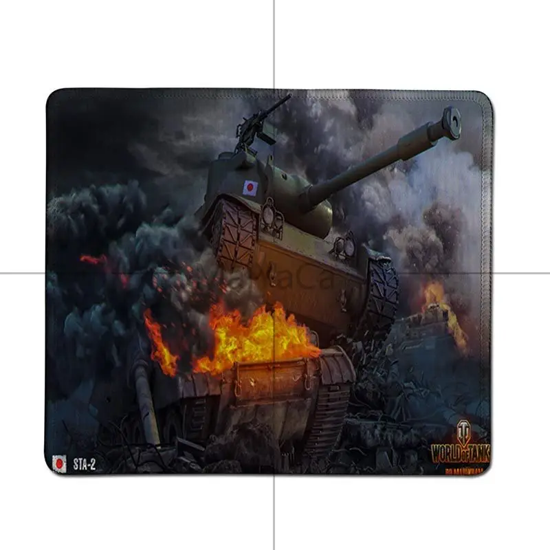 MaiYaCa World of Tanks коврик для мыши Коврик для мыши Notbook компьютерный коврик для мыши оверлок край большой игровой коврик оверлок край коврик для мыши - Цвет: Lock Edge 20x25cm