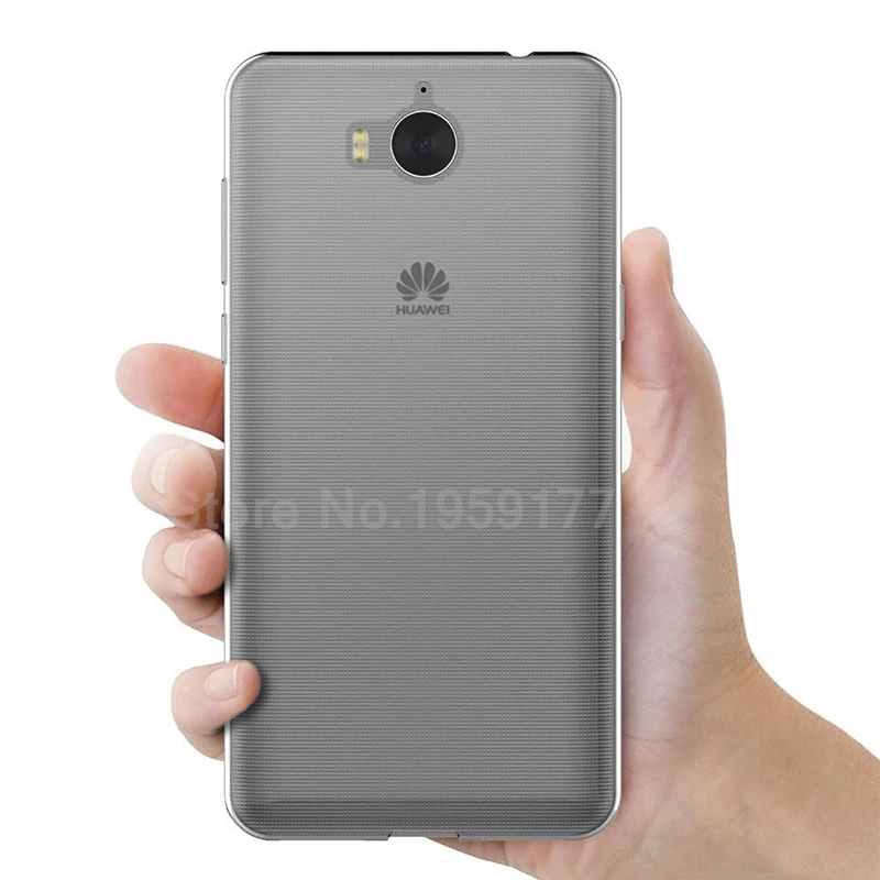 MODAZONGYE Original Soft Transparent Case Huawei Y6 2017 Case Cover Silicone Back Cover Phone Case For Huawei Y6 2017 5.0 inch (4)