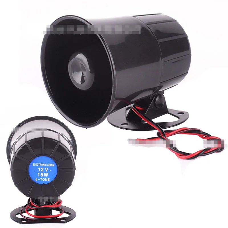 Loud Security Alarm Siren Horn 12V with 