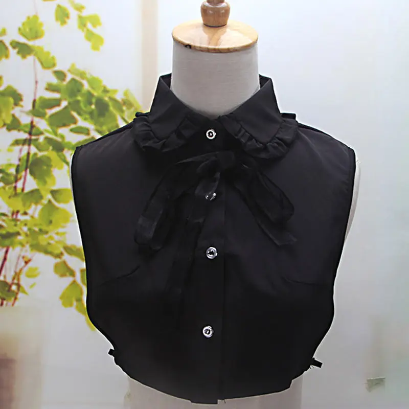 Detachable Shirt Fake Collar Vintage False Collars Lapel Blouse Sweater Decoration Tops Women Clothes Accessories NGD88 |