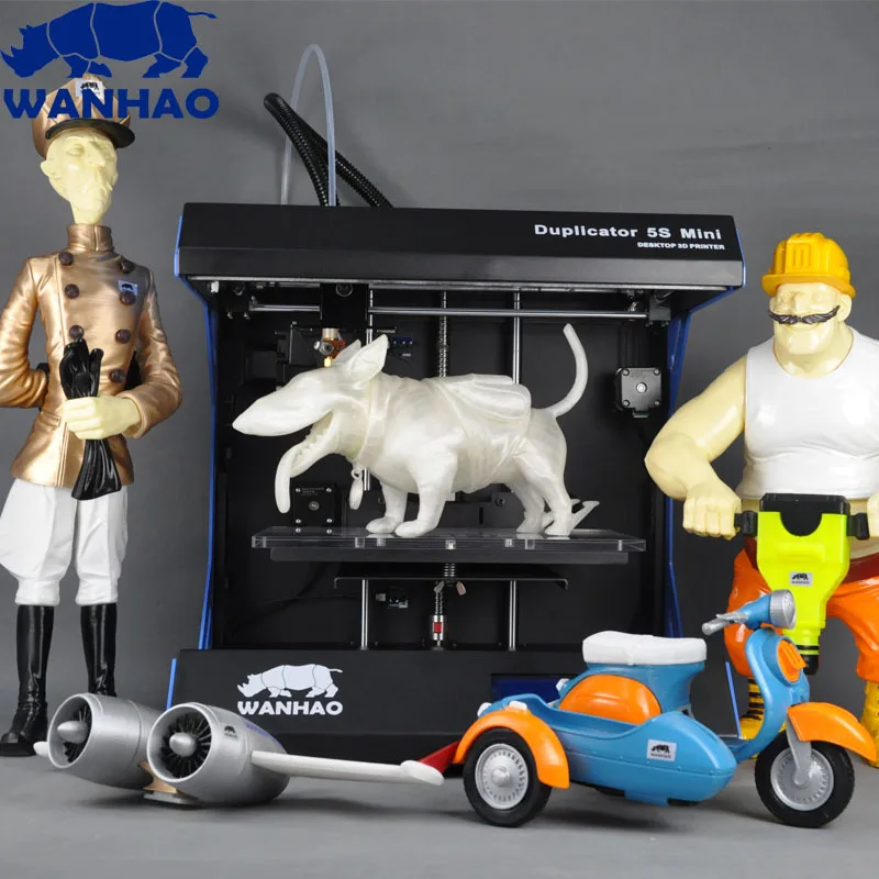 Large format high resolutionand high performance 3d printer WANHAO D5S mini 3d printer on hot sale